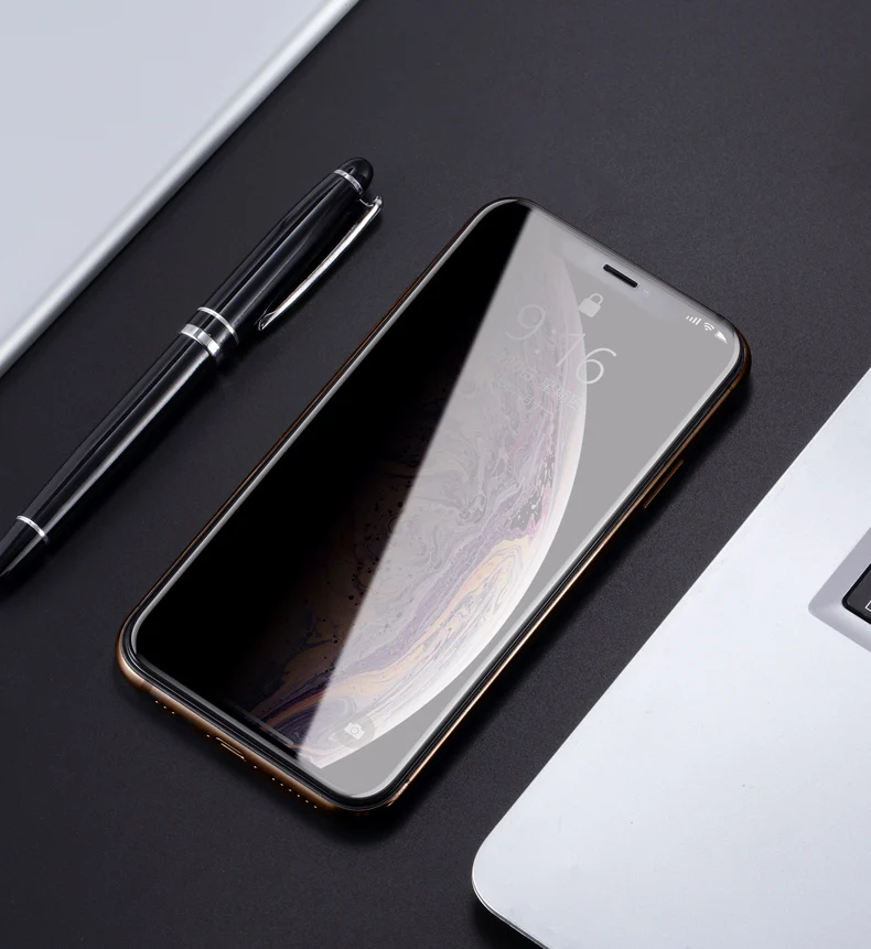 С защитой от подглядывания экран из закаленного стекла для iphone 11 pro max закаленное стекло iphone X конфиденциальности безопасности заглянуты Защитная крышка