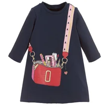 Jumping meter/платья для маленьких девочек; детская одежда с изображением радуги и единорога; Карнавальный костюм для девочек на День рождения; Детские хлопковые платья