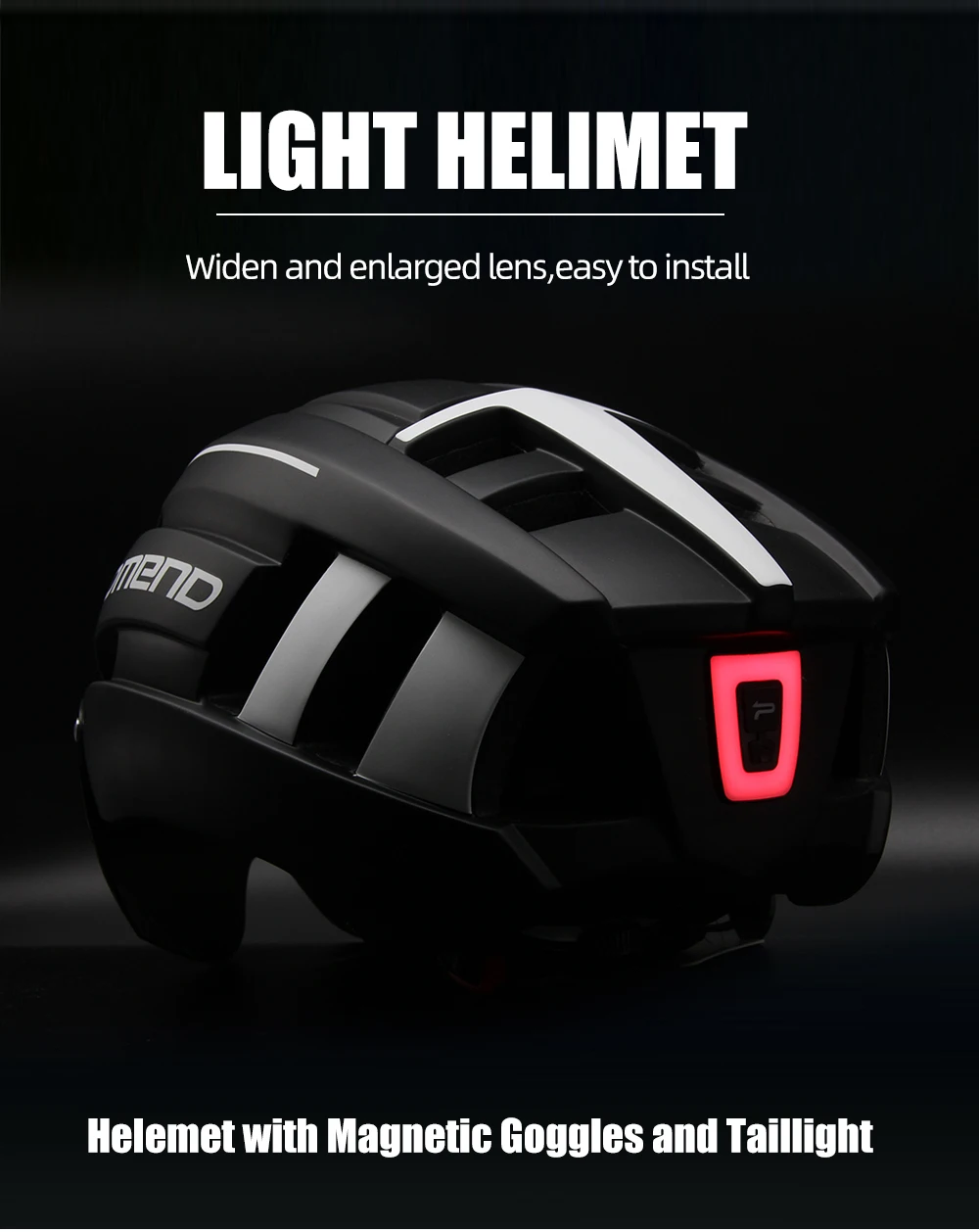 bicycle helmet led light