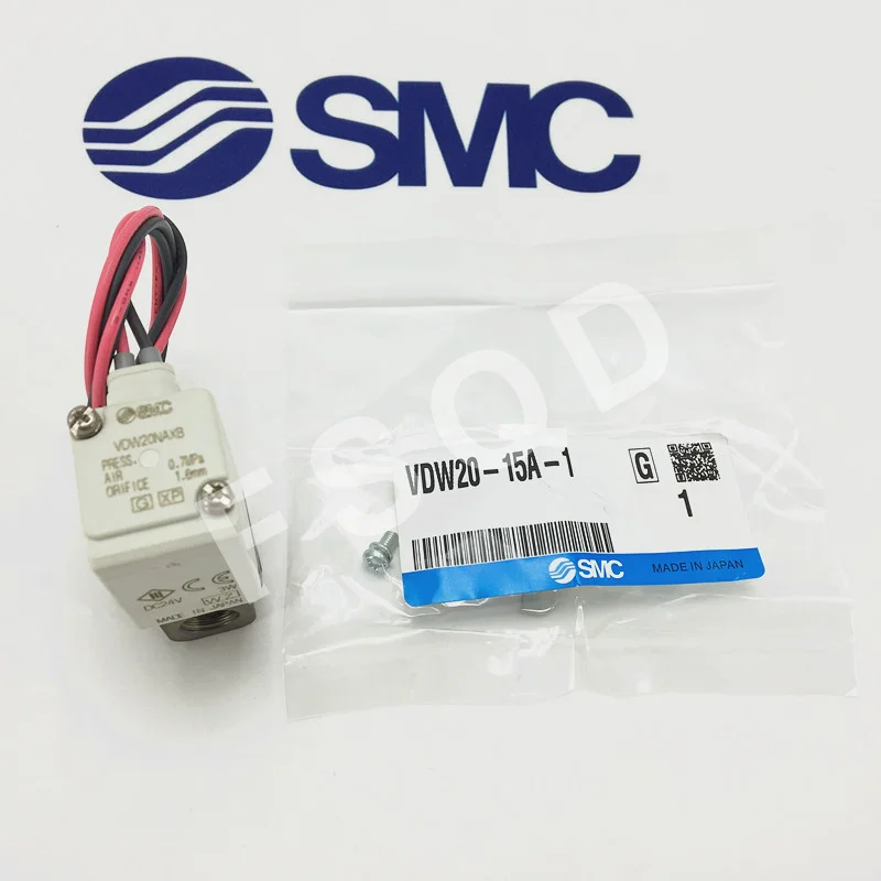 VDW20NAXB SMC компактный с прямым управлением 2/3 порт клапан электромагнитный VDW серии пневматические компоненты воздушные инструменты