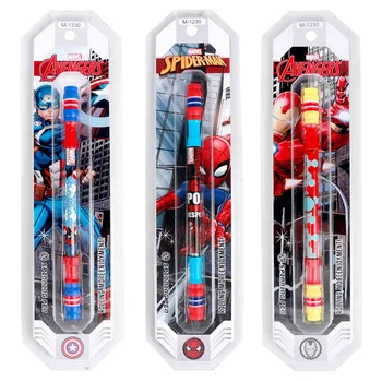 

Personality Turn Pen Amateur Practice Turn Pen Superhero Student School Supplies Writing Smooth Decompression Rotating Gel Pen