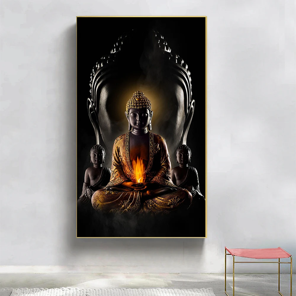 HDARTISAN настенная живопись натюрморт холст картина буддийский религиозный принт для гостиной домашний Декор без рамки