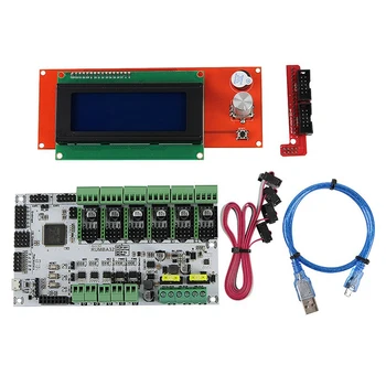 

3D Printer Accessories, RUMBA32 Motherboard + 2004LCD Liquid Crystal Display Kit