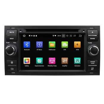

7" PX6 Android 9.0 DVD Player For Ford FOCUS Mondeo S-MAX C-MAX Galaxy Fiesta Form Car Radio 6 Core Multimedia DSP Recorder