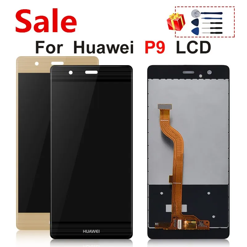 ЖК дисплей 5 2 дюйма для Huawei P9 телефона L19 L29 с сенсорным экраном дигитайзер в сборе
