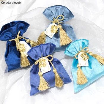 

Coloful Velvet bag Jewelry Packing Velvet Pouches Wediing Party Table Centerpieces Can Be Customized 12*14cm/14*17cm Candy Bags