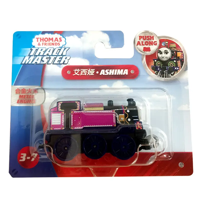 ASHIMA-FXX00 Томас и Друзья Джеймс двигатель Гордон Генрих Белль мини поезда железнодорожные аксессуары классические игрушки металлический материал игрушки для детей - Цвет: ASHIMA-FXX00