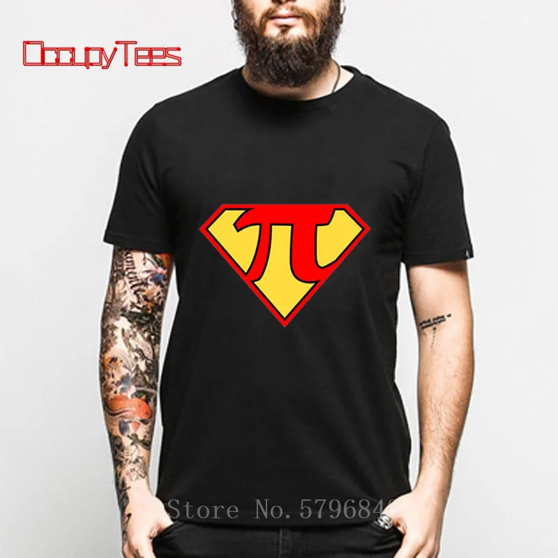 Новинка Pi Math футболка Мужская свободная с теорией Большого взрыва футболки в