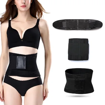 

HOT Best Waist Trainer for women Waist Cincher Trimmer Tummy Slimming Belt Sweat Thermo Sport Shaper Belt Slim Postpartum Corset