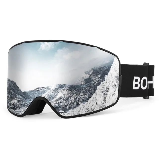 Double Layer Anti Fog Ski Mountaineering Goggles Hot Selling Ski