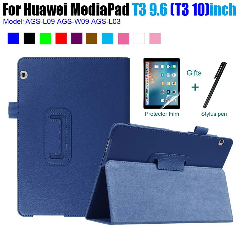 Tablet Case For Funda Huawei MediaPad T3 10 Case AGS W09 AGS L09 AGS L03 9.6 Honor Play Pad 2