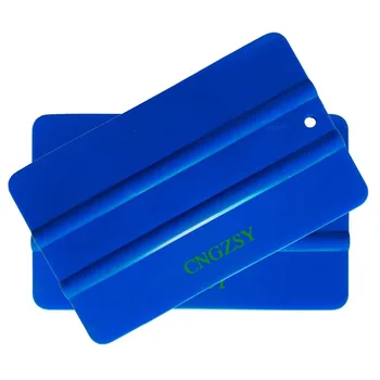 

2pcs Car Film Squeegee Vinyl Blue Plastic Scraper soft PP material Window Glass Decal Applicator 12.5x8cm 2A24