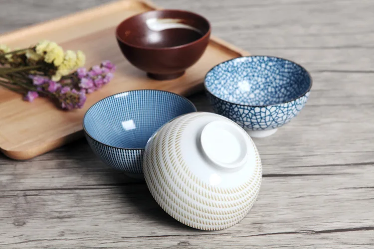 Японский подарок для дома чаша набор чаша креативная керамическая чаша свадебный подарок чаша посуда