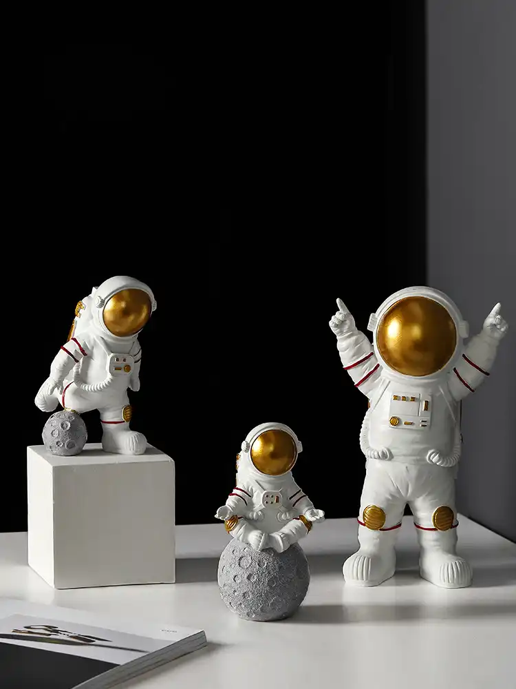 miniature astronaut figure