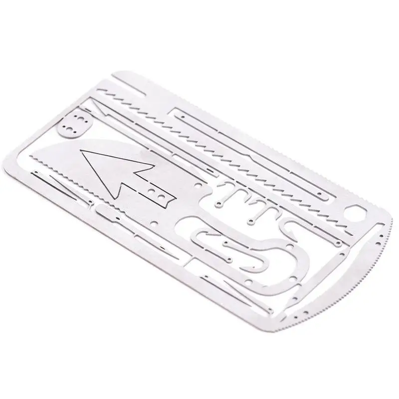 

22 in 1Camping Survival Card Pocket Multitool Camping Survival Card Knife Tactical Hunting Utility Knife Hand Tools Dropshipping