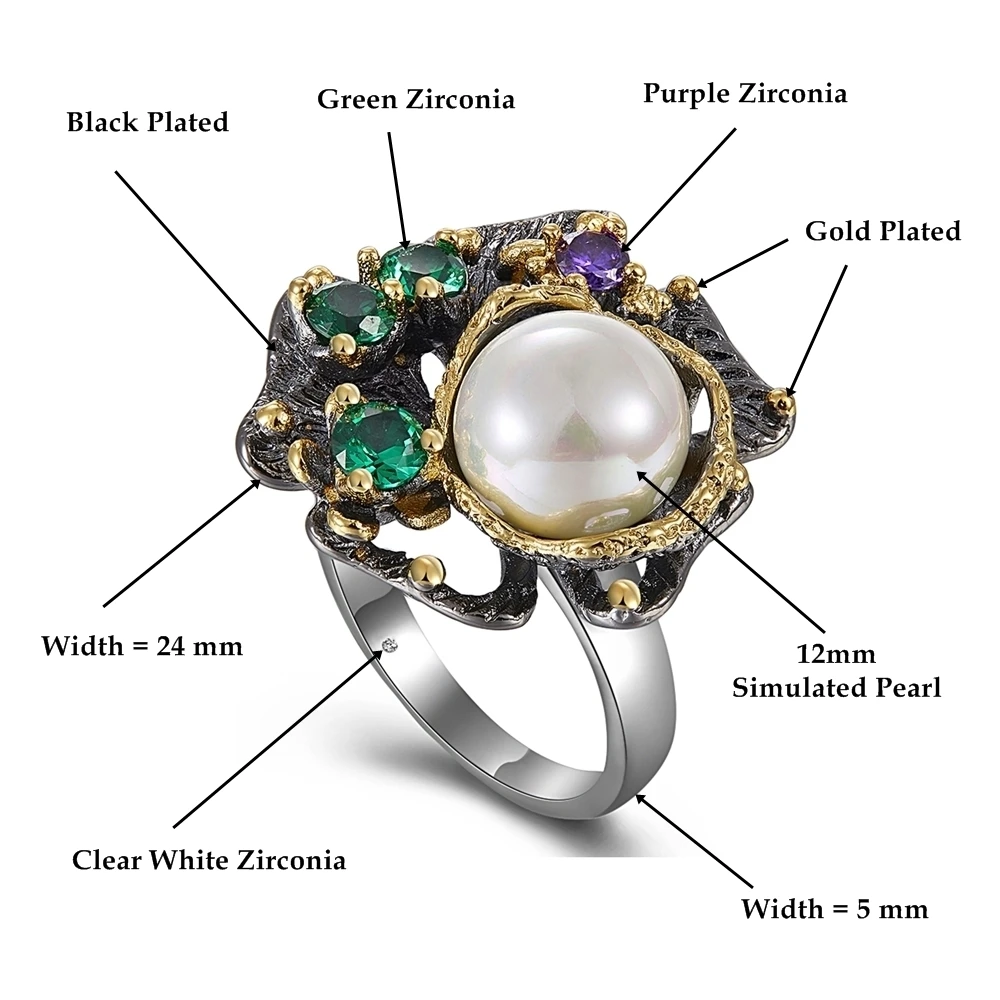 Vintage pearl ring (1)