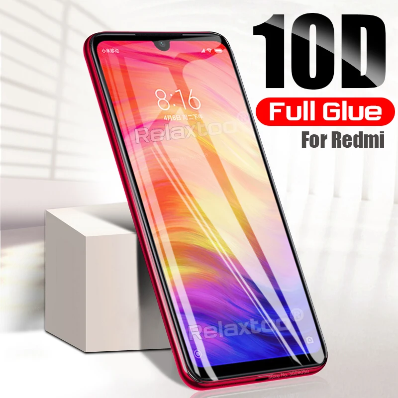 

10d xiomi redmi note 7 glass protector xaomi xiami redme red mi 7 note7 pro note7pro glas redmi7 phone screen tempad sheet film