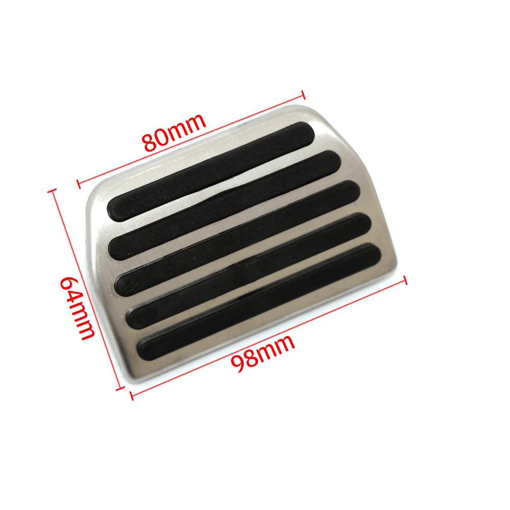 Car Accessories Car Pedals Stainless Steel Pedal Cover Car Stainless steel Gas pedal Brake Pedal For VOLVO XC60 XC70 V60 V70 S40 S60 S80L C30