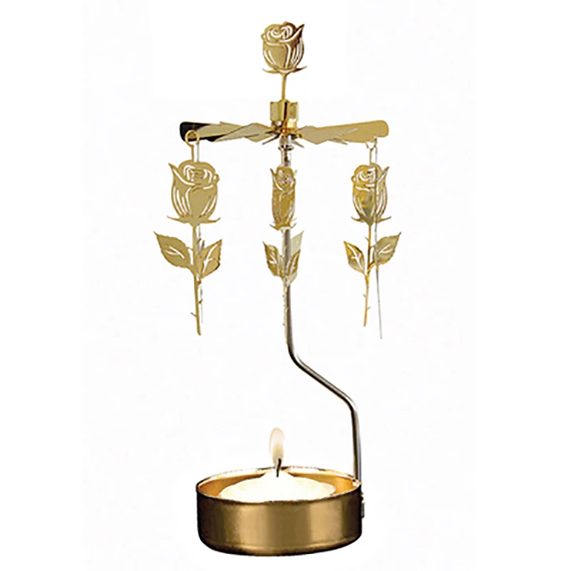 Candlestick L Домашний классический металлический золотой Подсвечник подсвечники фонари на день рождения Рождество подсвечник Свадебные рога украшения для дома LLC077 - Цвет: Candlestick L
