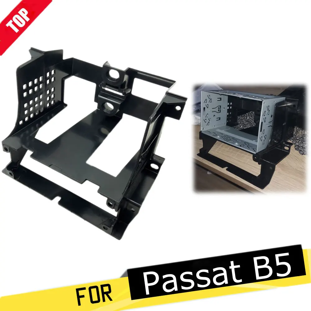 Для 2001-2005 Passat B5 Box Инструмент центральный CD радио отделка панель Радио Рамка
