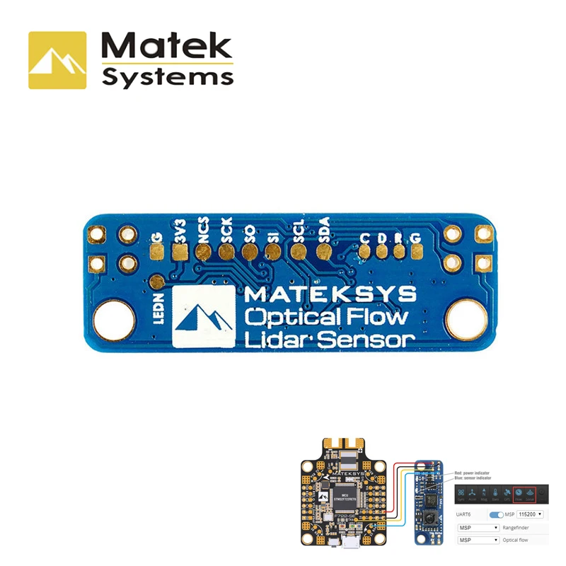 

Matek System Optical Lidar Sensor Support INAV 3901-L0X Module for FPV RC Drone Racing Quadcopter MultiRotor DIY Accessories
