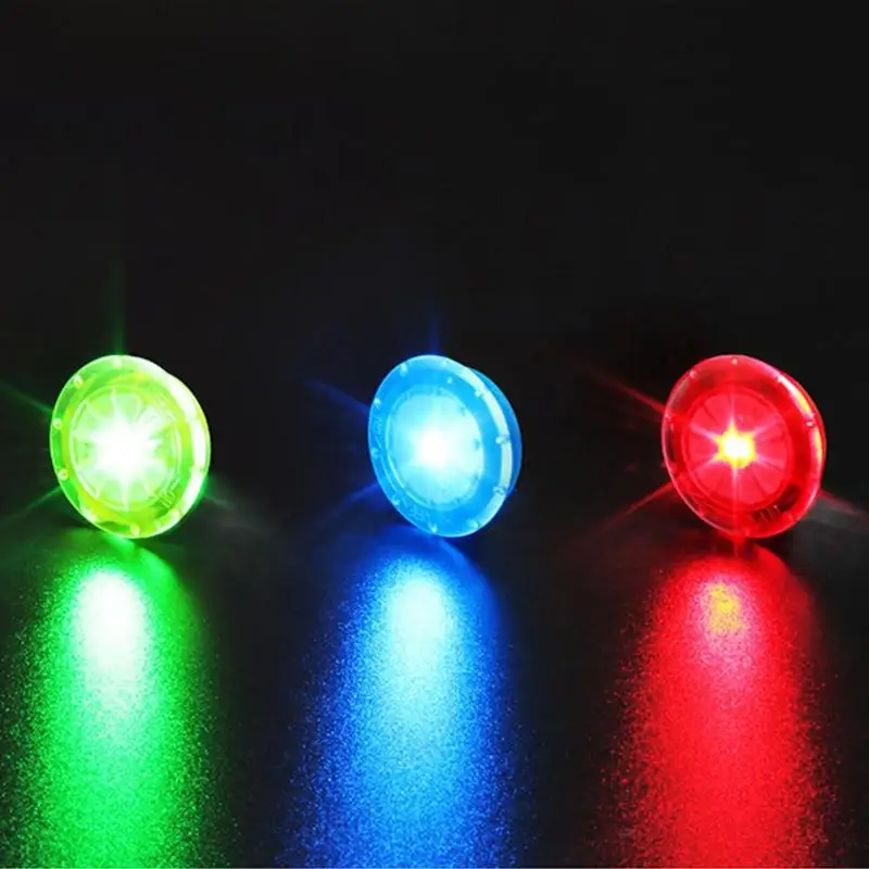 Clearance Safety Outdoor Riding Cool Shining Safety and Reliability Durable Bicycle Wheel Spoke Lights Cycling Tire Lamp Red/Blue/Green 5