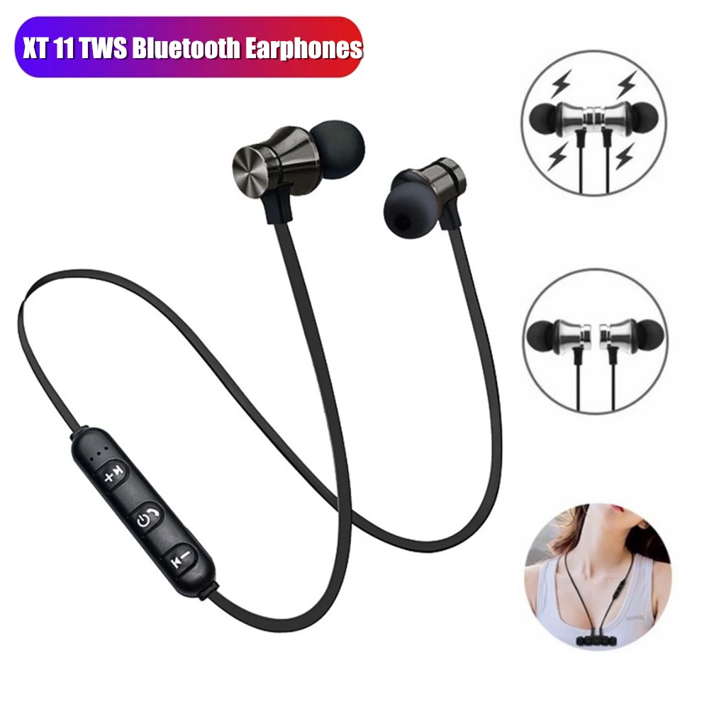 Bluetooth-наушники XT 11 Tws беспроводные наушники спортивные наушники-вкладыши чехол