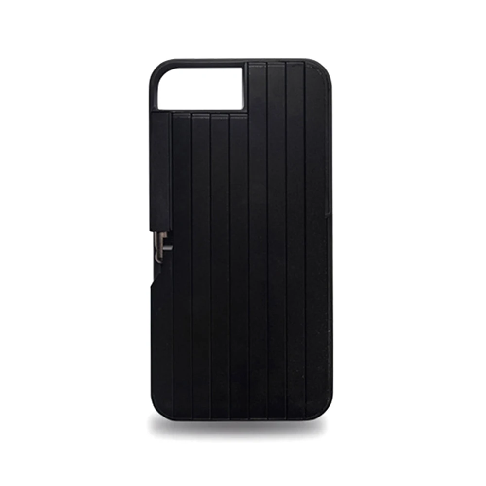 Black for iPhone 6 Многофункциональная селфи-Палка для мобильного телефона чехол Складная Телескопическая крышка телефона селфи артефакт для iPhone 6/7/8 - Цвет: Black for iPhone 6
