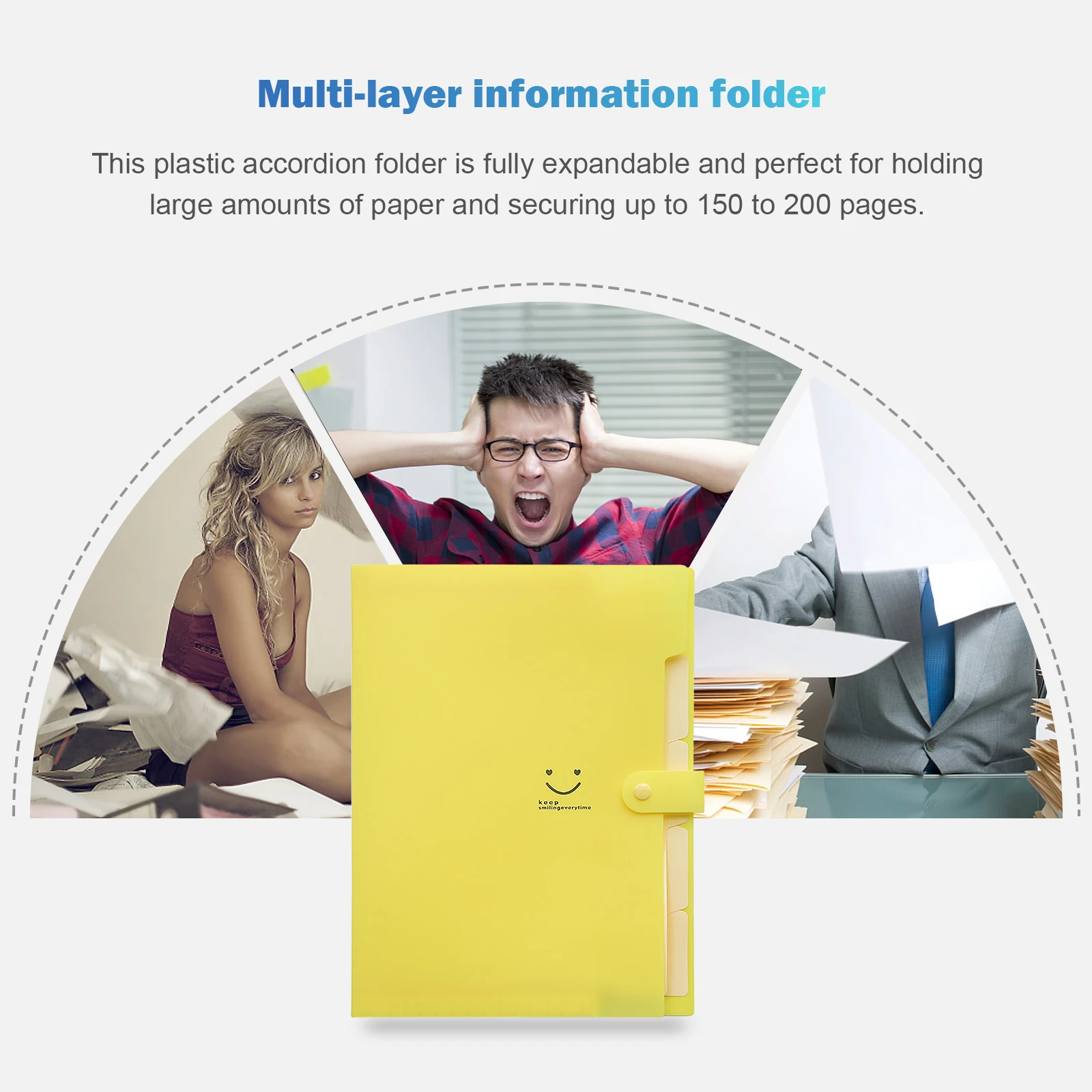 Pochette Multifonction En Cuir Synthétique Pour Documents De Bureau A4 - Noir - 35,1 Cm (L) X 24,3 Cm (H) X 0,5 Cm (l