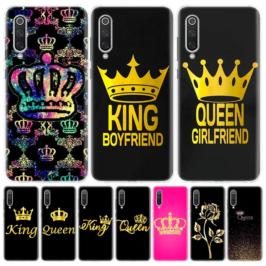 Роскошный чехол King Queen для телефона Redmi S2 Note 10 8T 8Pro 8 7 6 5 8A 7A 6A K20 Xiaomi MI F1 9 5X 6X pro lit |
