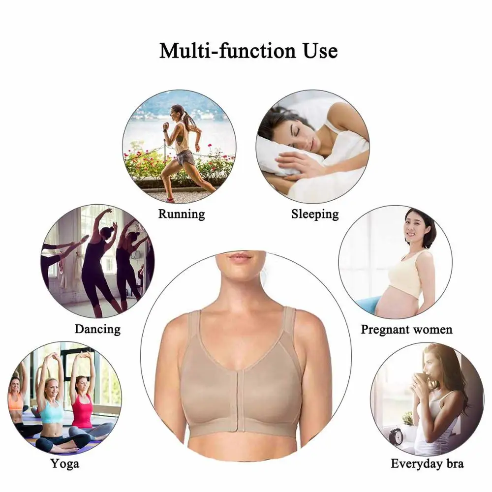 Women Posture Corrector Lift Up Bra X-bra Breathable Yoga Underwear Shockproof Running Sports Support Fitness Vest Bras S-2XL