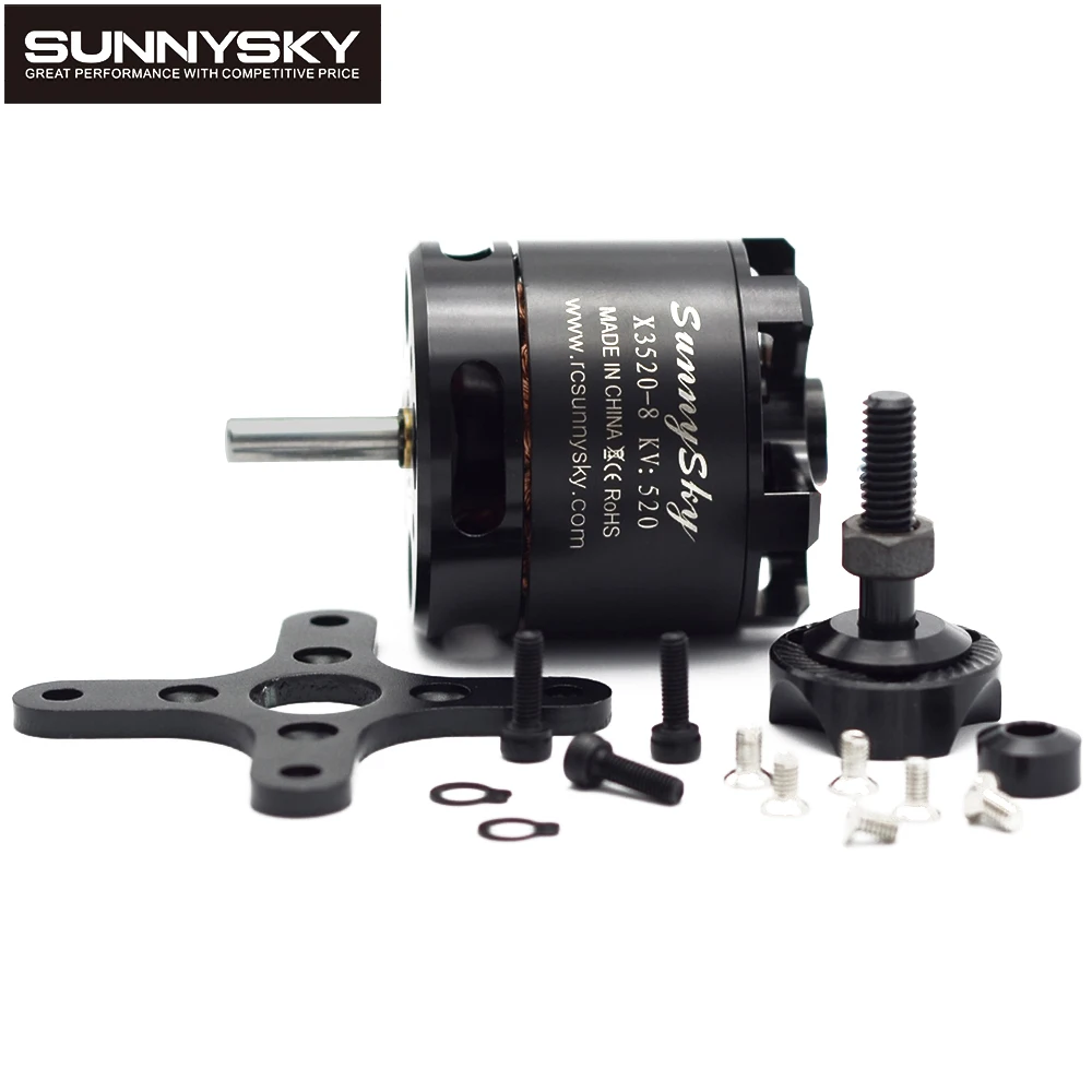 1 шт. Sunnysky X3520 KV520/KV720/KV880 6S бесщеточный двигатель для моделей RC беспилотный