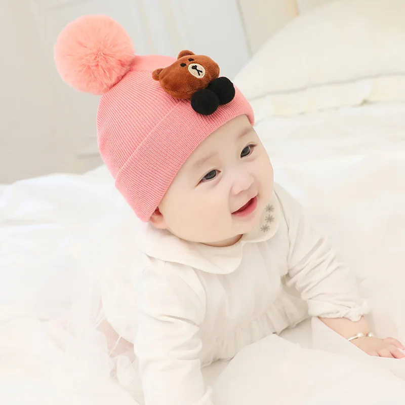 Новая детская шляпу женское inverno gorro invierno зимняя шапка зимняя шляпа touca de inverno очень теплая мультяшная вязка