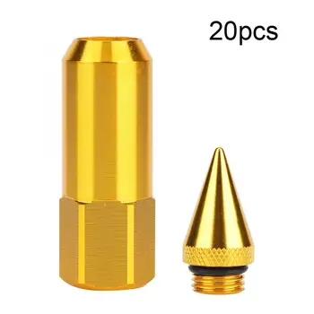 

20PCS M14X1.5 Cap Spiked Extended Tuner Aluminum Wheel Rim Lug Nuts