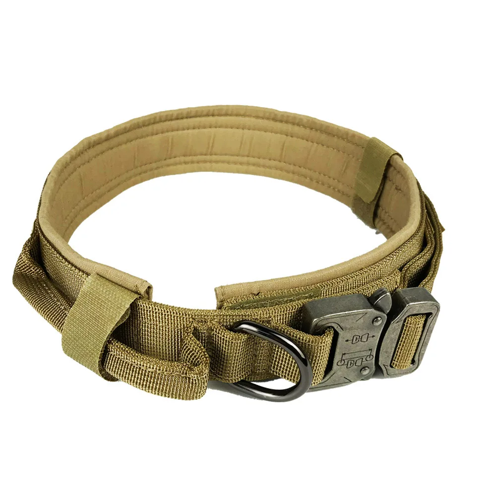 

Thick Nylon Pet Dog Collar Comfortable Pet Outdoor Training Adjustable Quick Released Collar For Small Medium Large Dogs