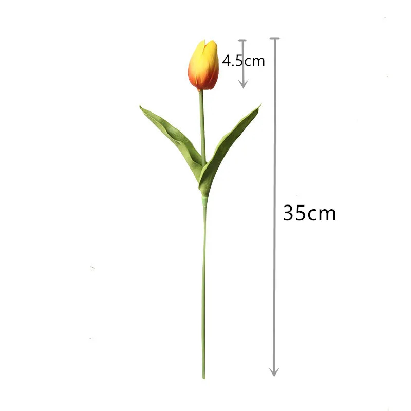 Tulipe violette m-blanche - Bouquet de tulipes artificielles de jardin, 10  pièces, Bouquet de tulipes au touc - Cdiscount Maison