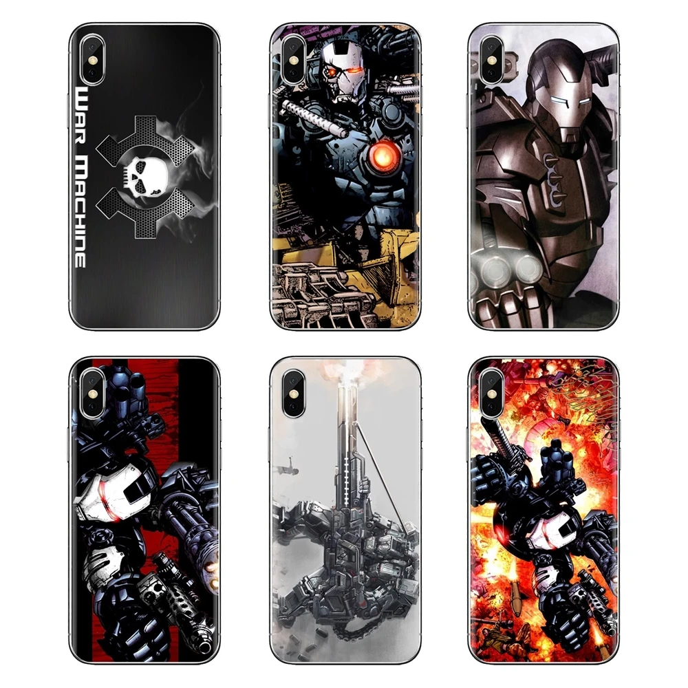 Военная машина Робот для iPod Touch Apple iPhone 4 4s 5 5S SE 5C 6 6S 7 8 X XR XS Plus MAX прозрачный мягкий