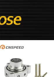 CNSPEED турбо предохранительный клапан регулируемый 25psi BOV выдувной дамп/предохранительный адаптер YC100370