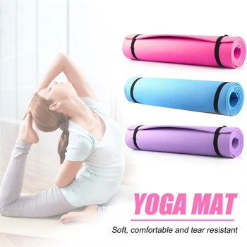 

All Purpose Non-Slip Gymnastic Pilates Exercise Mat 4mm/6mm Thick EVA Yoga Mat Multi-function Equipment for Exercise