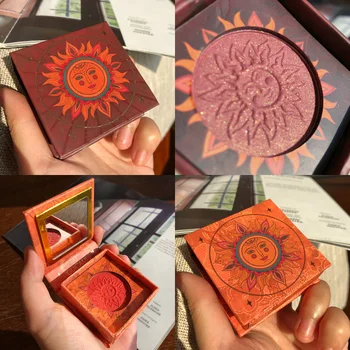 

6 Colors MakeUp Blusher Professional Blush Palette Highlighter Palette Makeup Face Contour Powder Bronzer Cosmetic Cheek Blusher