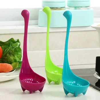 

Creative Home Loch Ness Monster Spoon Cooking Kitchen Tools Long-handled Vertical Monster Spoon