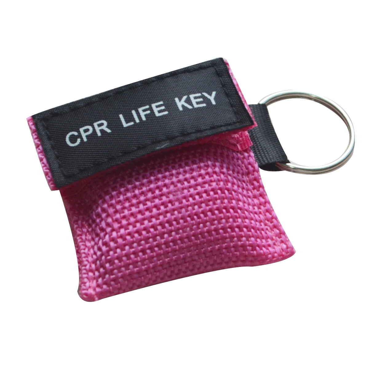 100pcs CPR Resuscitator Mask Life Key Skill Training Mouth To Pink Pocket Face Guard Health Care Tool | Красота и здоровье
