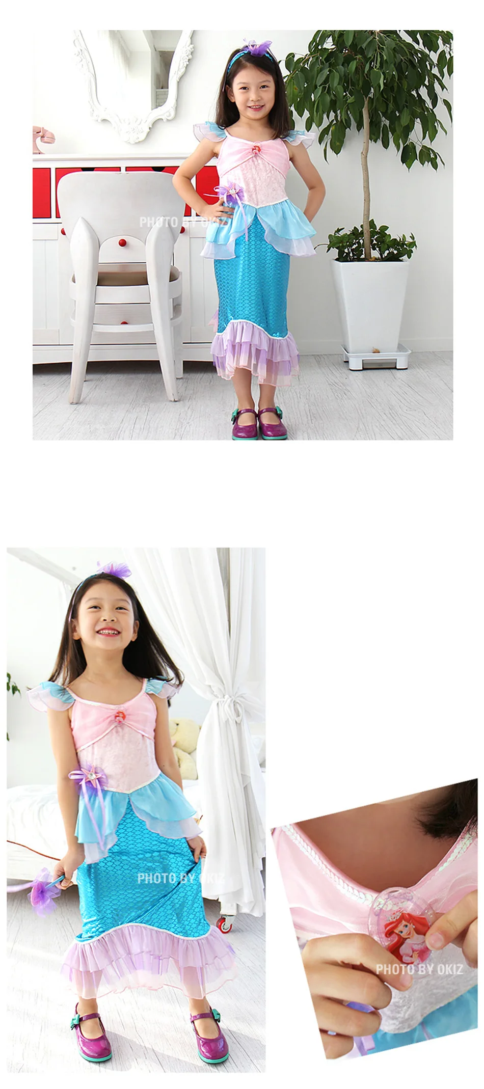 Карнавальный костюм для Хэллоуина; нарядное платье принцессы; пикантные костюмы русалки для маленьких девочек; карнавальный костюм