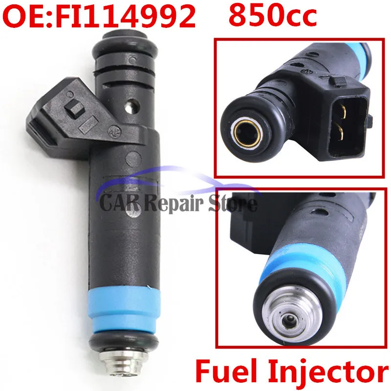 Новая насадка FI114992 FI114991 с высоким сопротивлением 80 фунтов 850cc EV1 Siemens Deka топливный