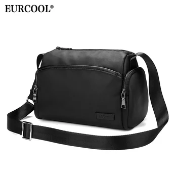 

Eurcool Business Men Women Shoulder Bag For Teenager Short Trips Casual Messenger Bags Pvc Finish Business Crossbody Bag Male