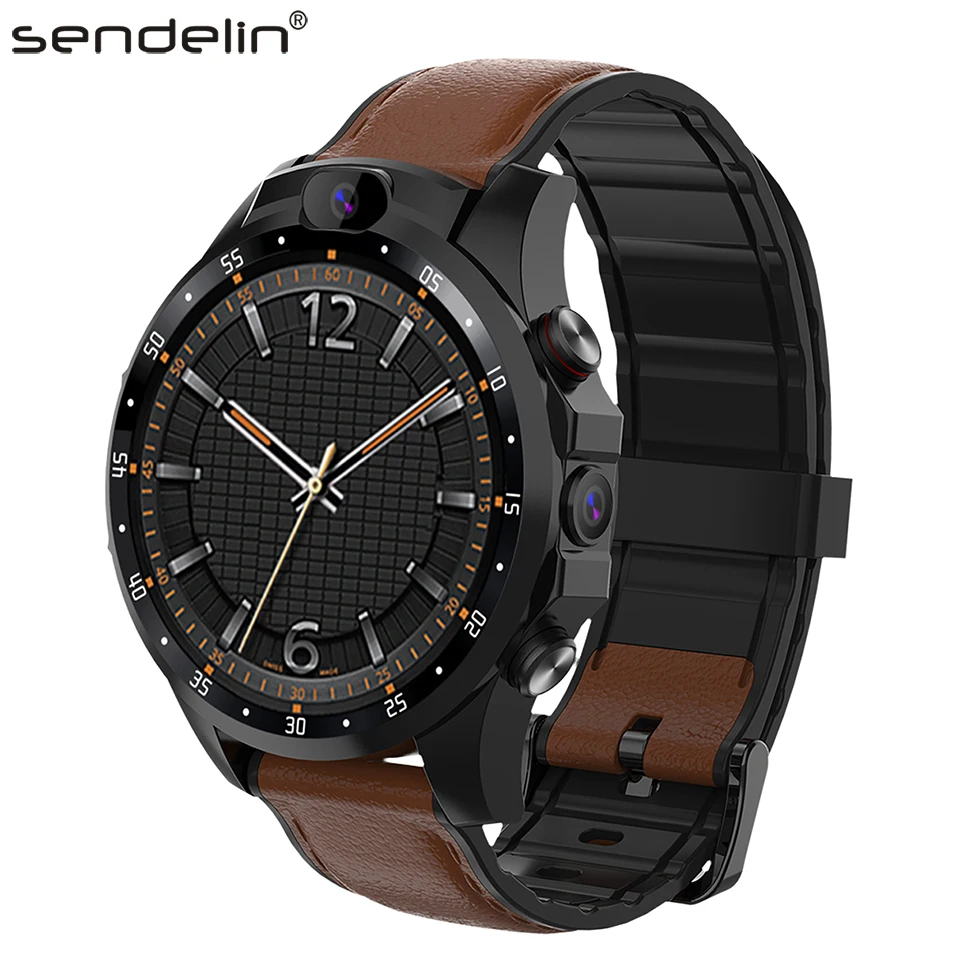 

4G call phone Smart watch HD camera wear watch SIM card GPS Android smartwatch for Huawei xiaomi phone PK gt amazfit bip Stratos