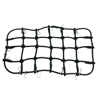 

Elastic Luggage Net For 1/10 Traxxas Trx-4 Rc Car Rock Crawler Parts(Black 110*130Mm)