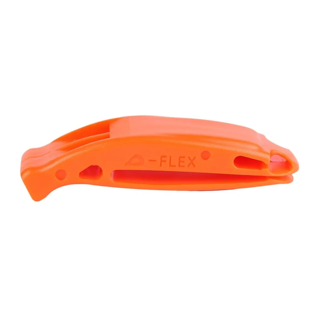 1 Pcs Plastic Whistle Outdoor Survival Rescue Emergency Loud Whistle With Clip Mini Camping Hiking Safety Device mountain Tools