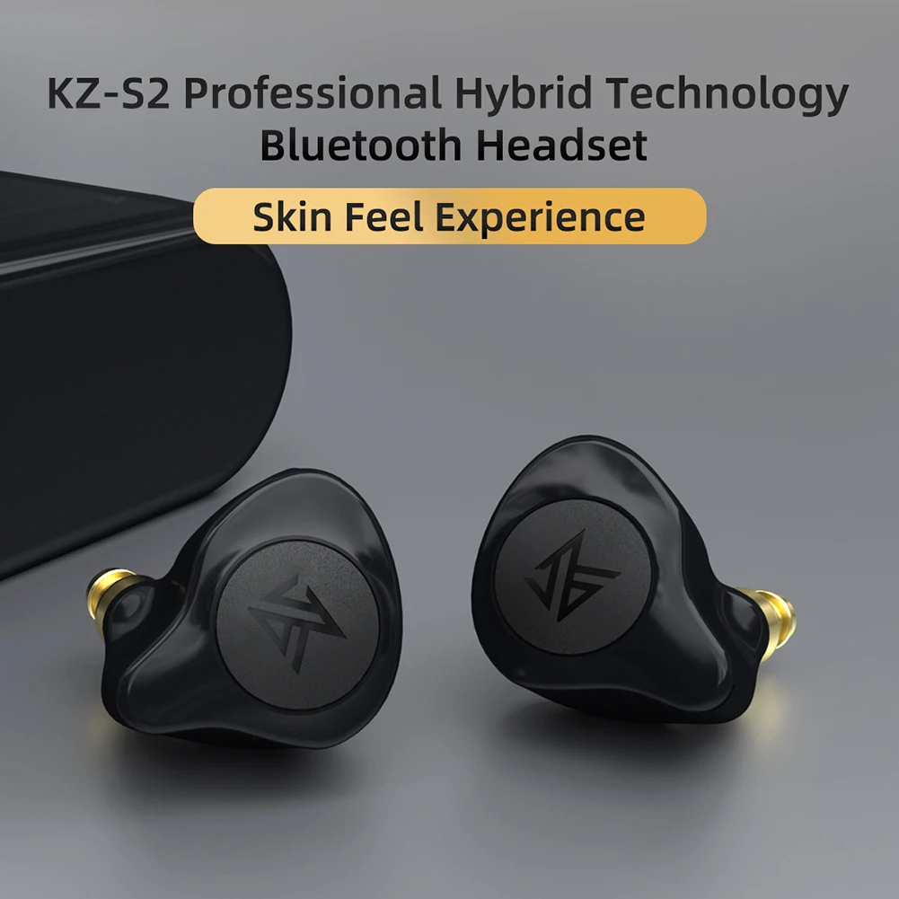 KZ S2 Bluetooth 5.0 Earphones Wireless Earbuds