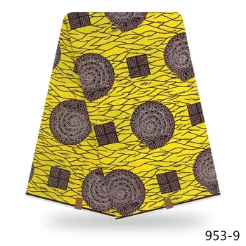 

african wax 2020 Fashion nederlands Design African Nigerian Ankara Holland High Quality Real Wax Print Fabric pagne wax 953
